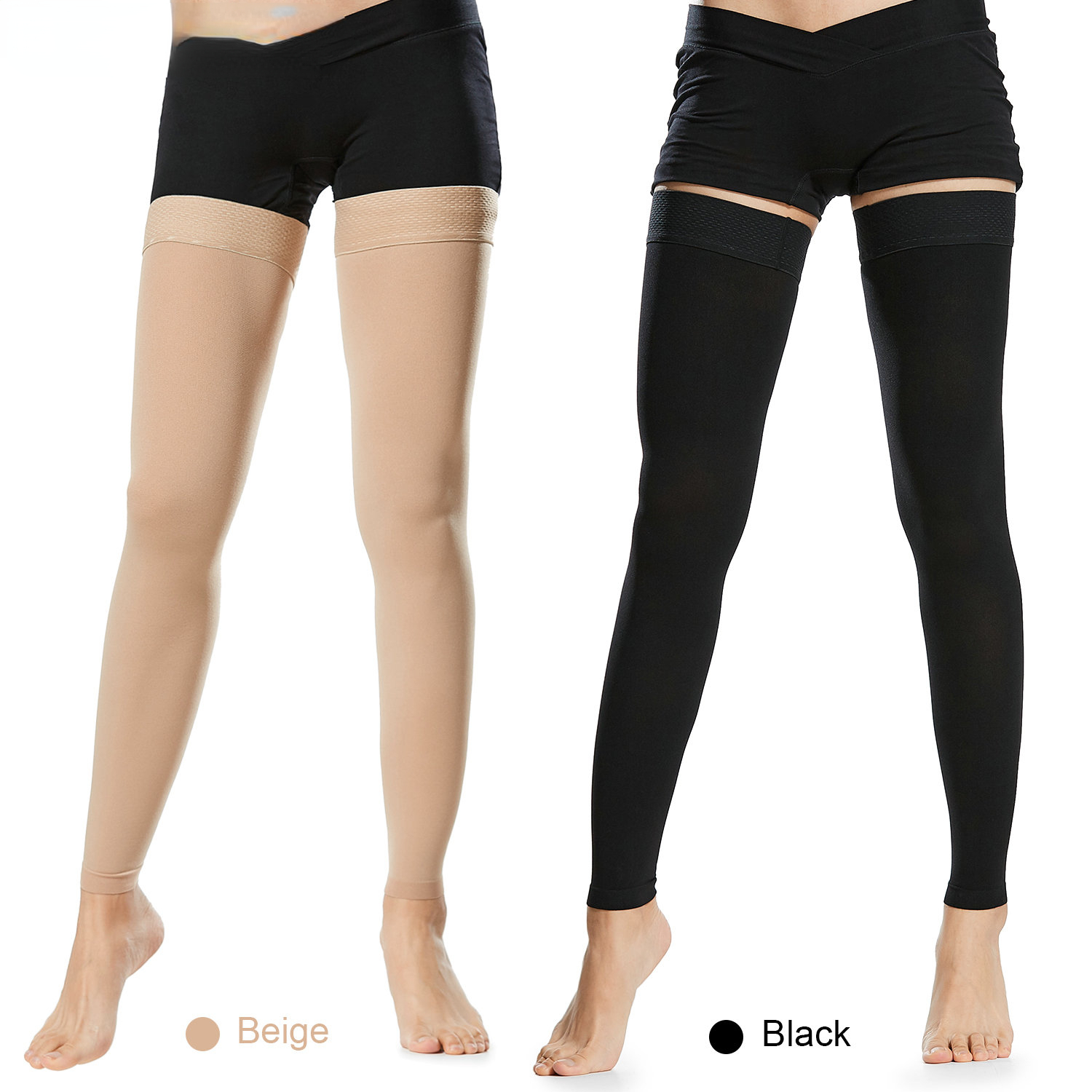 Compression Sock Medical - مفتوحة اصبع القدم الركبة عالية الطبية