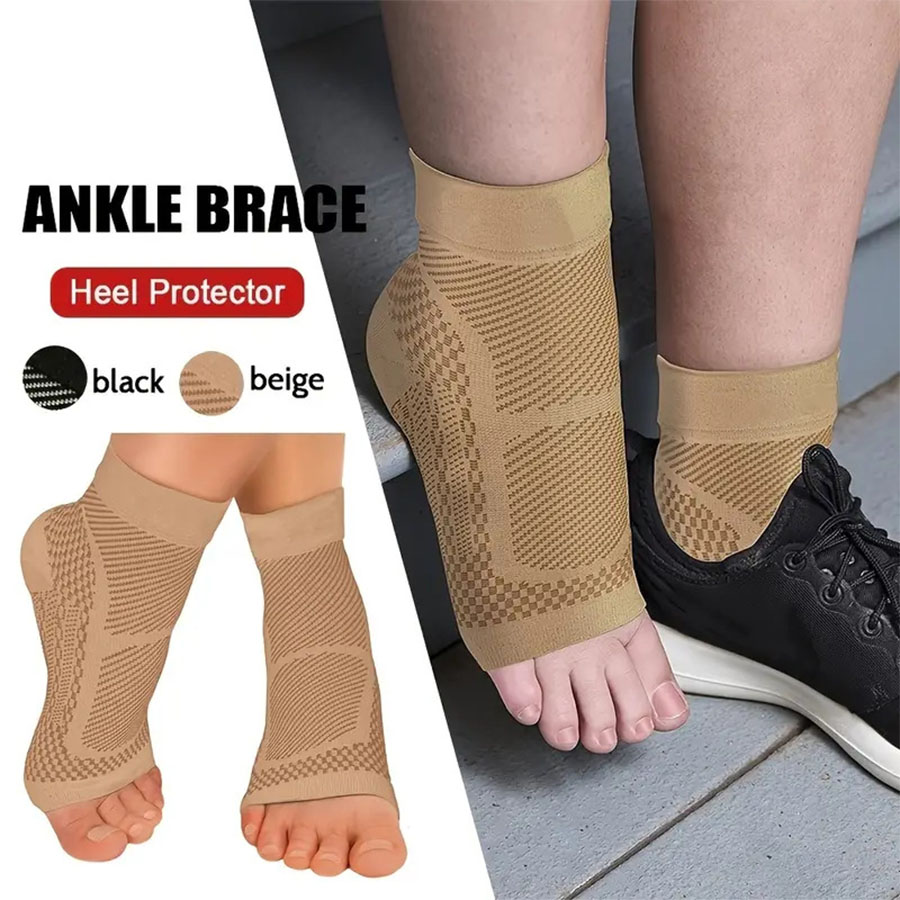 زوج واحد من الجوارب الرياضية ا - مراجعة Ankle Brace Sock وسعره