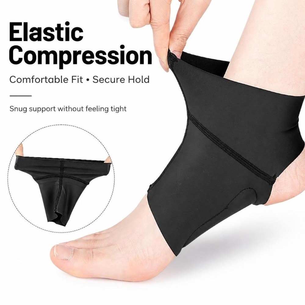 زوج واحد من الجوارب الجلية لدع - مراجعة Ankle Brace Sock وسعره