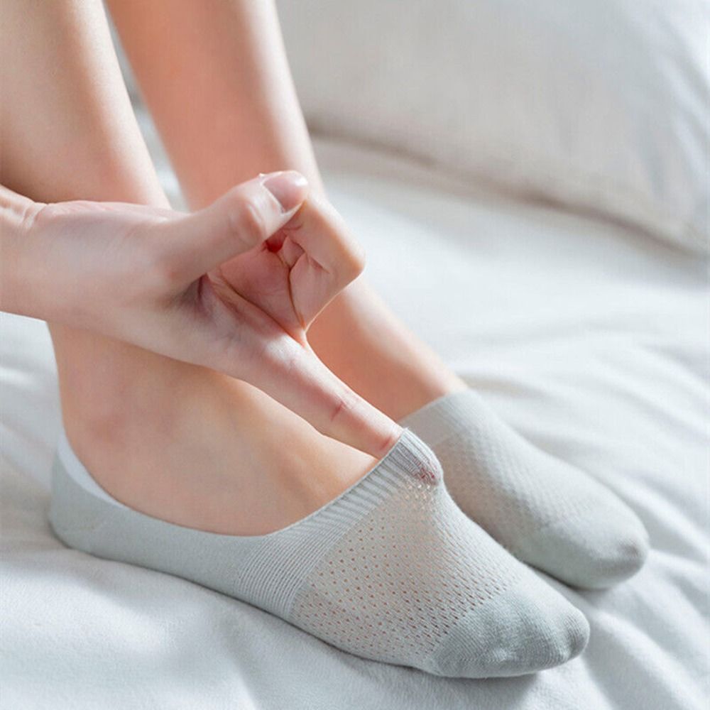 جوارب شبكية رفيعة ومثقبة، جوار - مراجعة Ankle Sock Low Cut وسعره