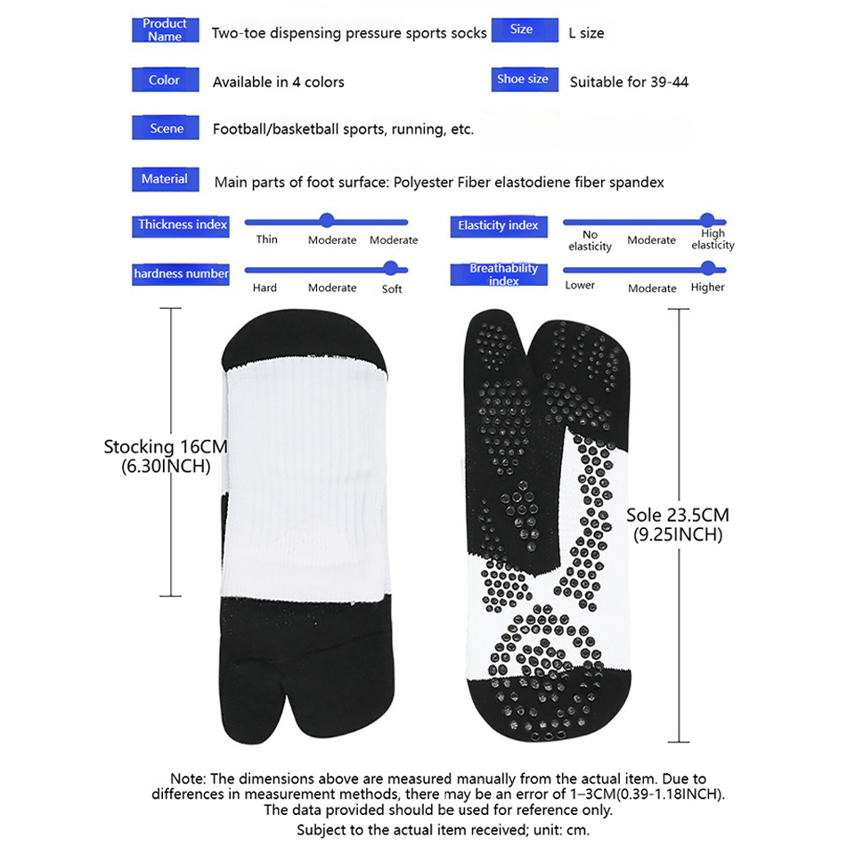 جوارب تدريب احترافية من LOOGDE - مراجعة Toe Sock Split وسعره