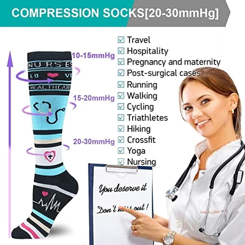 جديد جوارب ضغط الدوالي الطبية  - مراجعة Compression Sock Medical وسعره