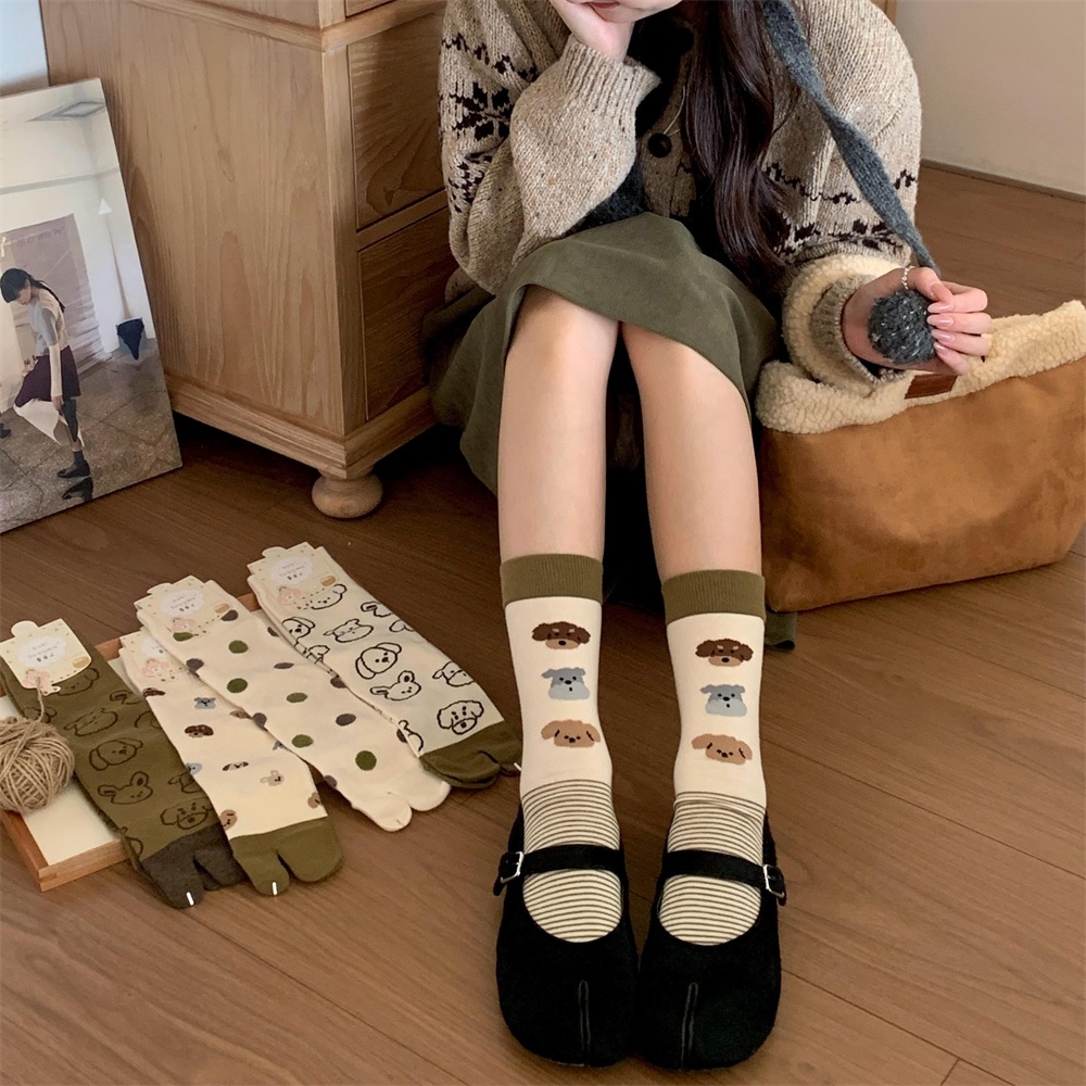 جوارب نصف ساق بدون خياطة بتصمي - مراجعة Toe Sock Split وسعره