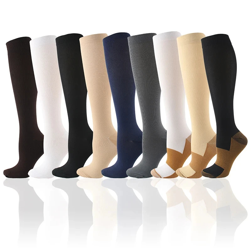 جوارب ضغط طبية مرنة ، أحادية ا - مراجعة Compression Sock Medical وسعره
