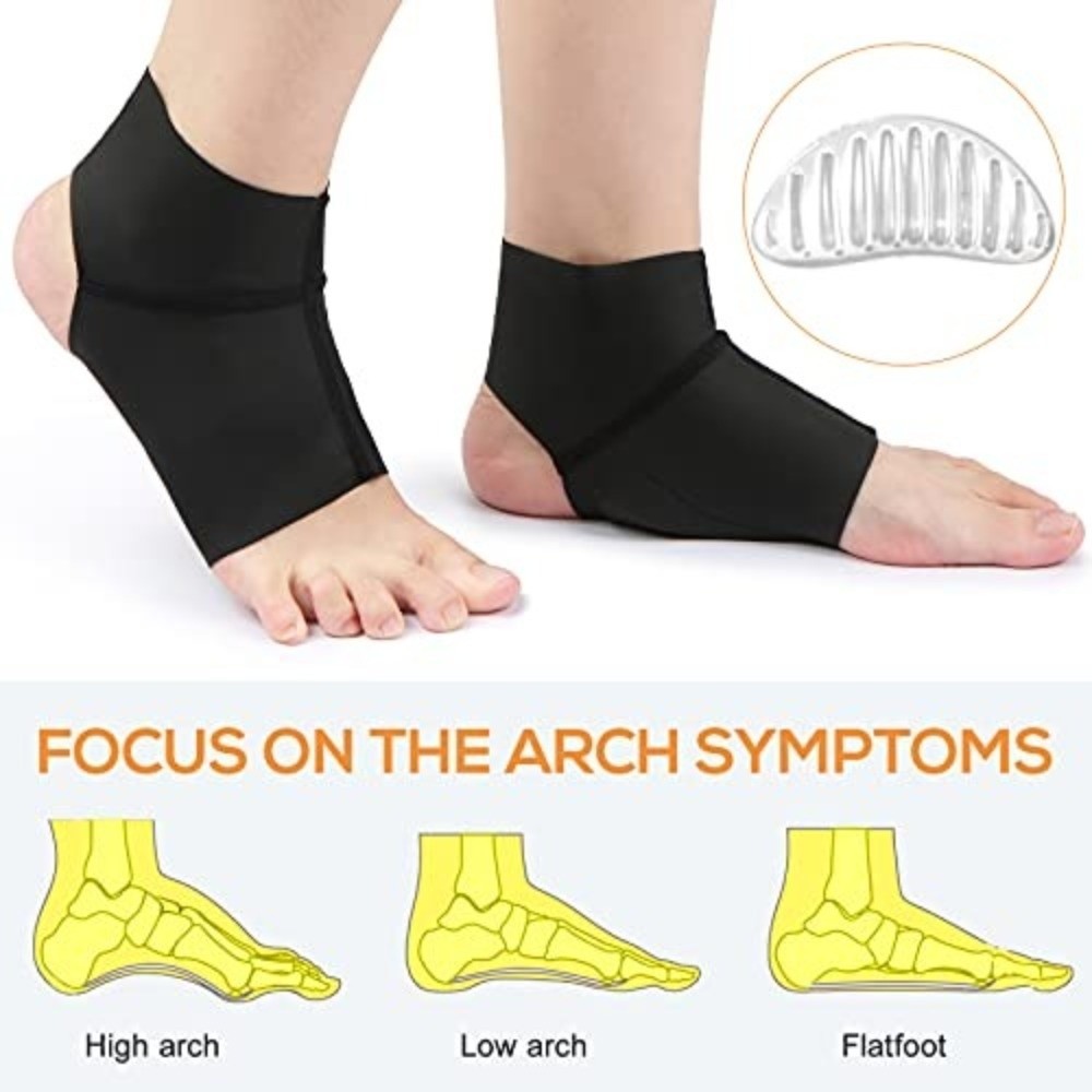 زوج واحد من الجوارب الجلية الد - مراجعة Ankle Brace Sock وسعره