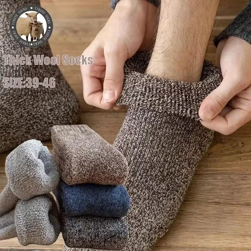 جوارب حرارية سميكة للرجال، جوا - مراجعة Thermal Sock Winter وسعره