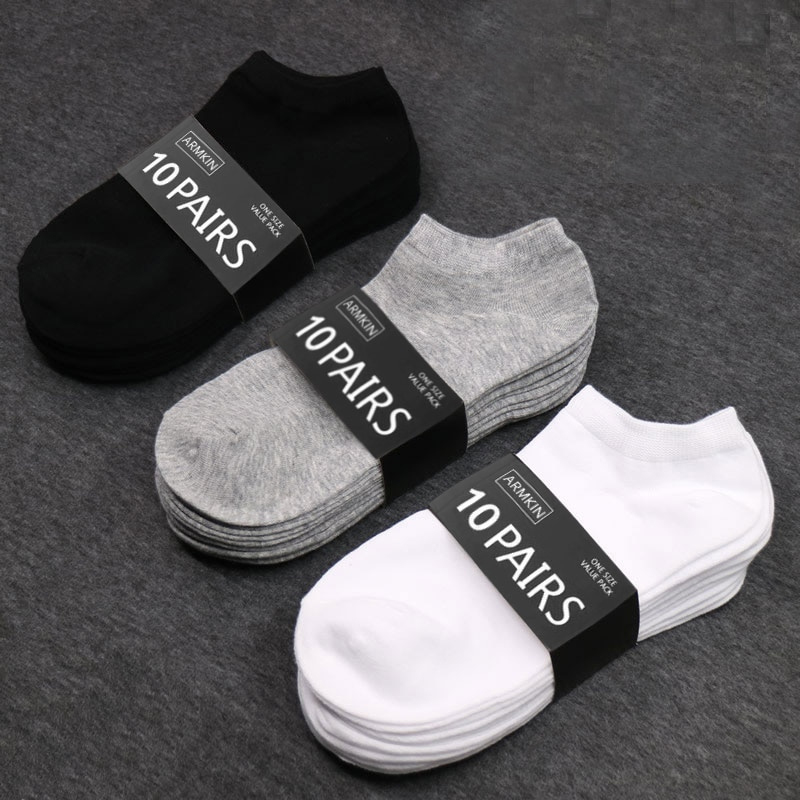 5 أزواج من الجوارب القصيرة غير - مراجعة Ankle Sock Low Cut وسعره