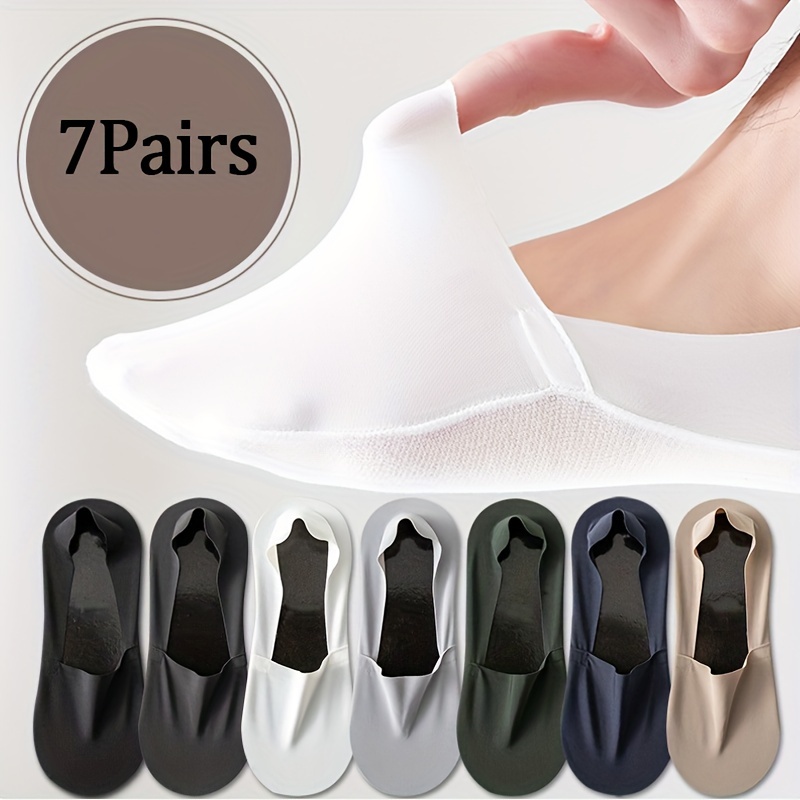 7 أزواج من الجوارب الرجالية ال - مراجعة Ankle Sock Low Cut وسعره