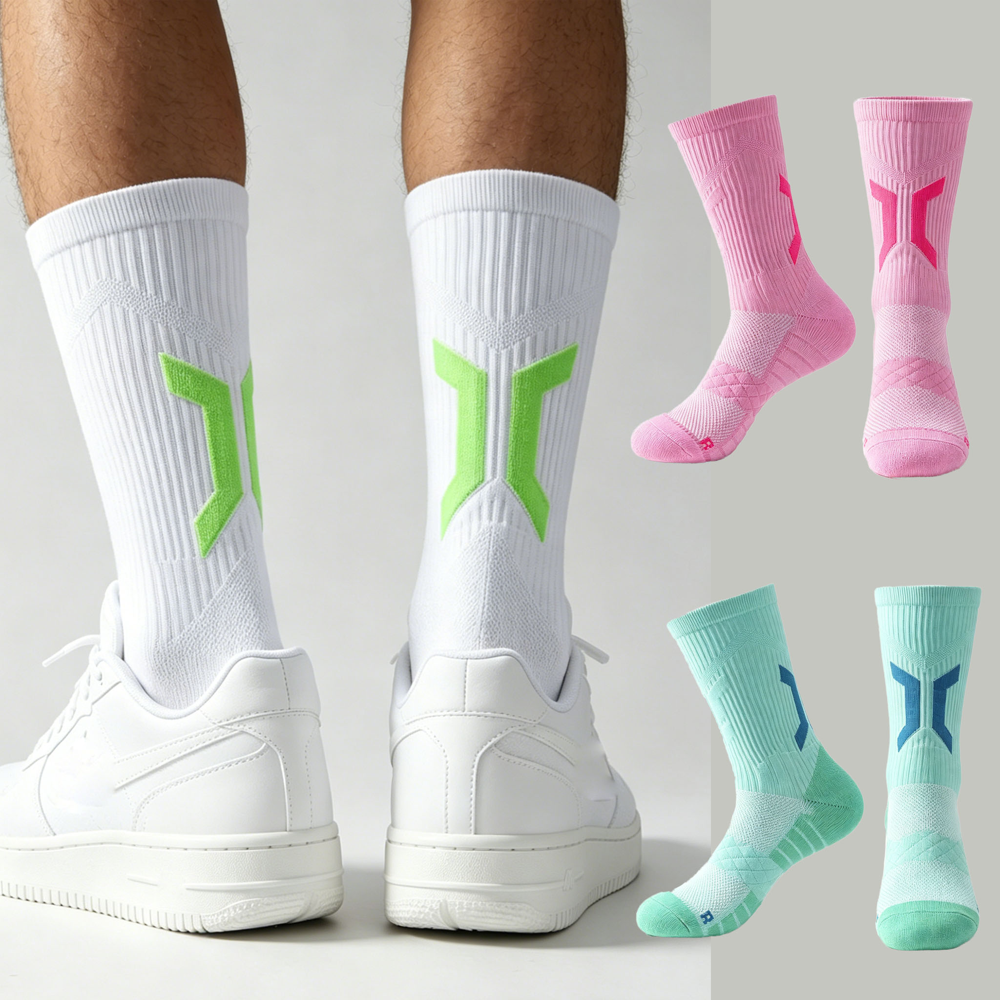 جوارب كرة السلة الرجالية السمي - مراجعة Athletic Sock Cushion وسعره