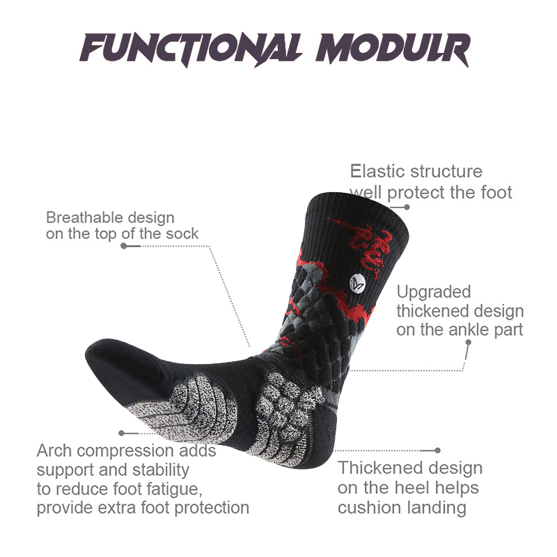 جوارب رياضية احترافية مع توسيد - مراجعة Athletic Sock Cushion وسعره