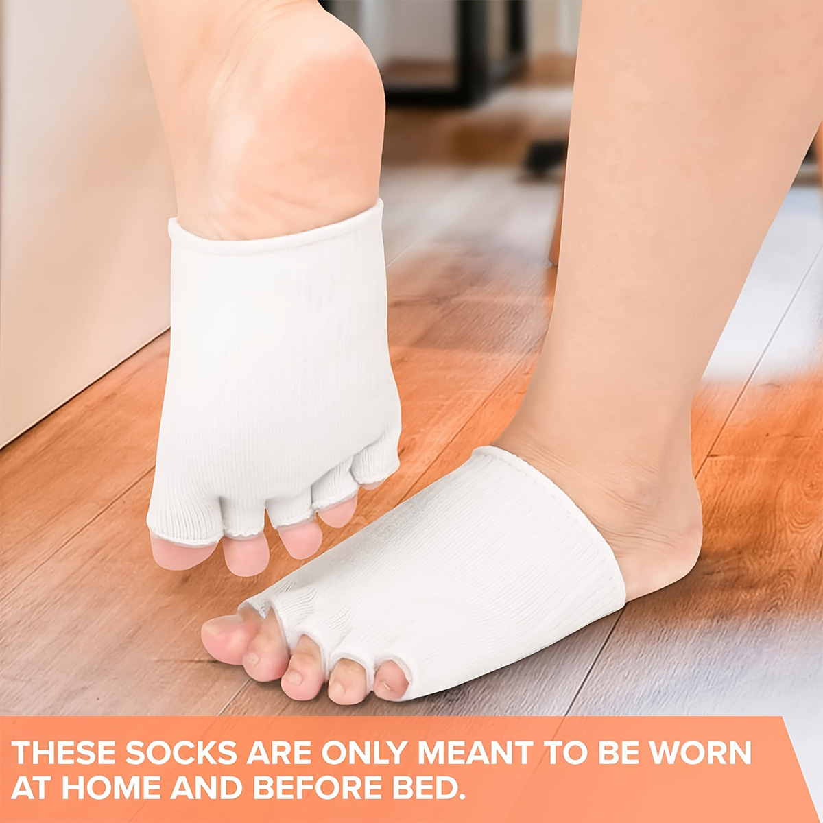 زوج واحد من الجوارب المصنوعة م - مراجعة Toe Sock Split وسعره