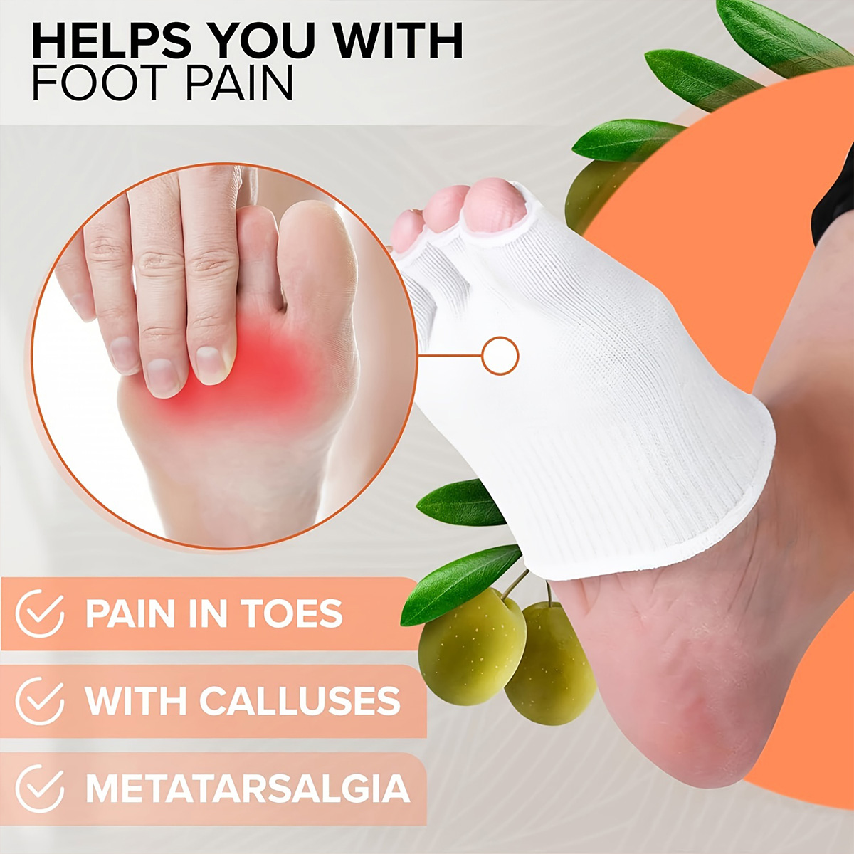 زوج واحد من الجوارب المصنوعة م - مراجعة Toe Sock Split وسعره